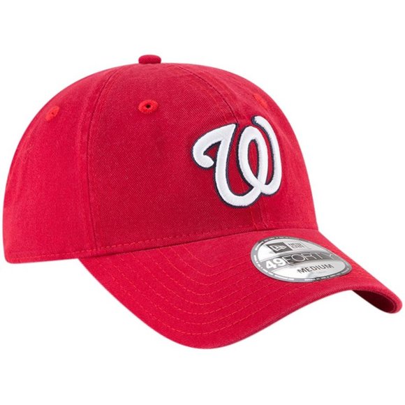 Washington Nationals Fitted Dad Hat RED - Picture 3 of 5